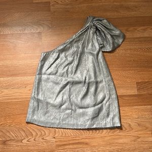 One Shoulder Sequin Top